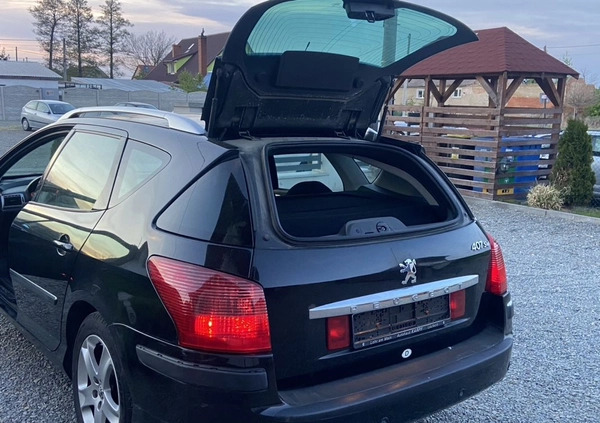 Peugeot 407 cena 12900 przebieg: 169400, rok produkcji 2009 z Ślesin małe 191